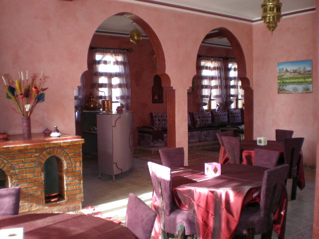 JNAN LILOU Hotel MHAMID EL GHIZLANE Riad MHAMID EL GHIZLANE :  Restaurant